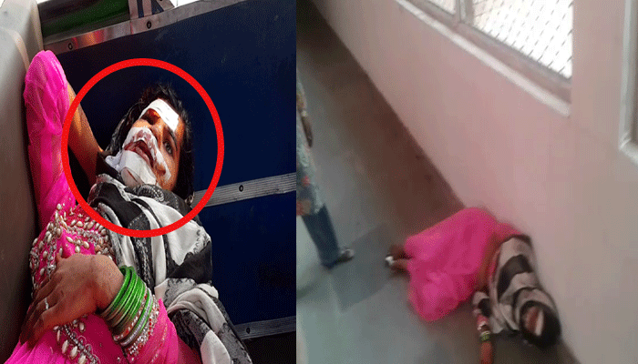 छेड़खानी का विरोध करने पर महिला को चलती ट्रेन से फेंका, गंभीर रूप घायल
