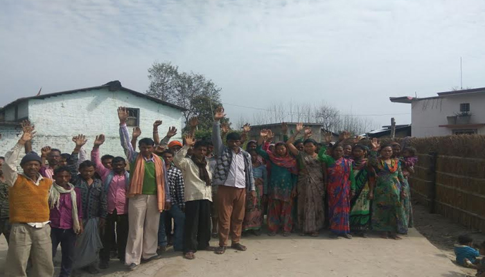 थारूपुरवा गांव के ग्रामीणों ने मतदान का किया बहिष्कार, इन परेशानियों से जूझ रहा गांव