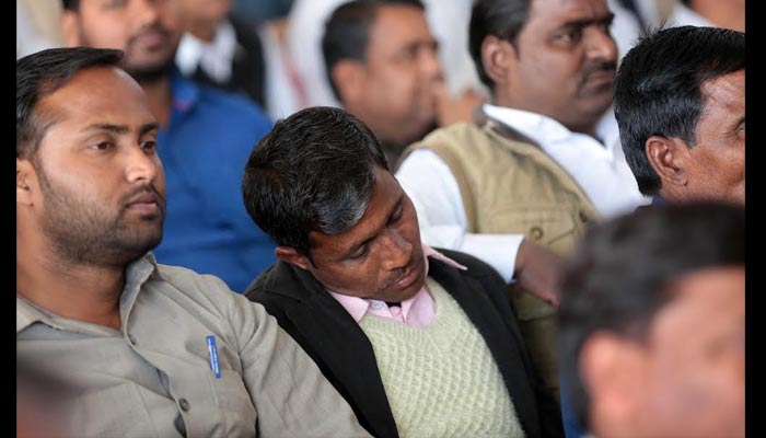 bsp sleeping ministers photos