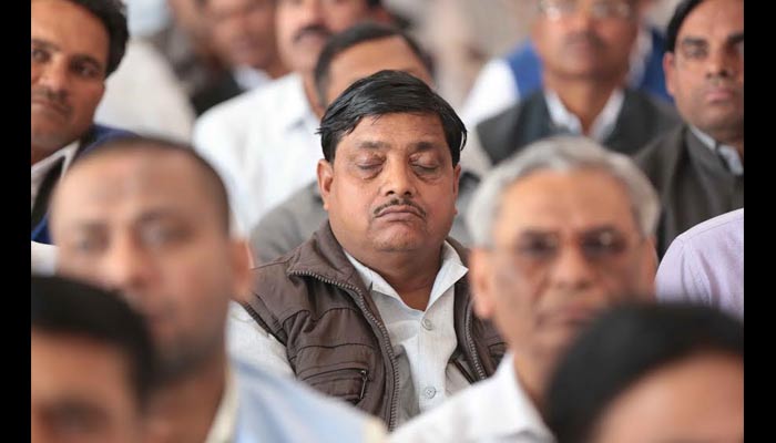 bsp sleeping ministers photos