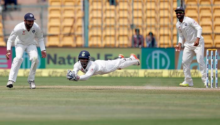बंगलुरु टेस्ट: भारतीय स्पिन के सामने ढेर हुई ऑस्ट्रेलियाई टीम, श्रंखला 1-1 से बराबर