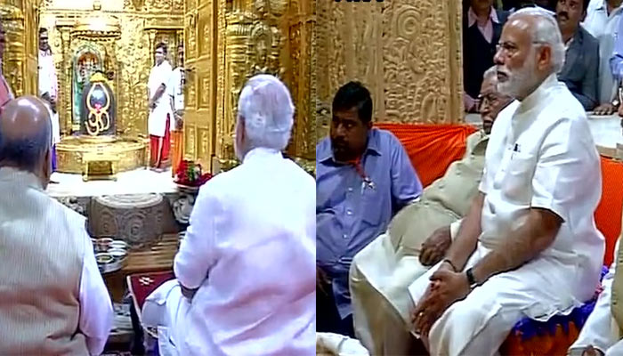 PM बनने के बाद पहली बार मोदी ने किए सोमनाथ मंदिर के दर्शन, दो दिन गुजरात के दौरे पर