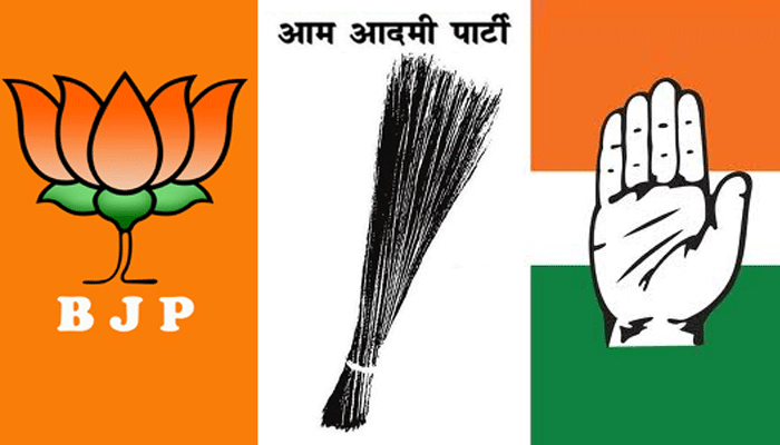 लगातार तीसरी बार BJP ने MCD चुनाव में लहराया परचम, AAP-कांग्रेस का सफाया