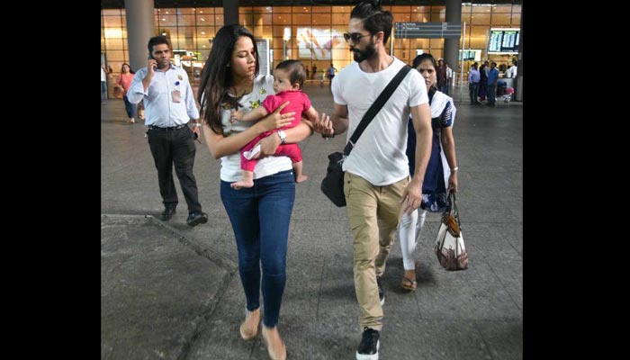 shahid kapoor baby misha meera rajpot