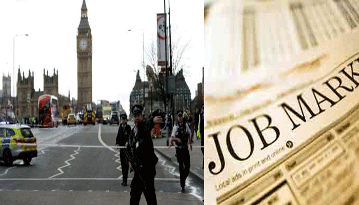 ब्रिटेन में घटी बेरोजगारी दर, मंहगाई बढ़ने  से नहीं बढ़ेगा वेतन