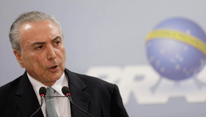ब्राजील: SC का निर्देश- भ्रष्टाचार के मामले में राष्ट्रपति मिशेल टेमर से पूछताछ करे पुलिस