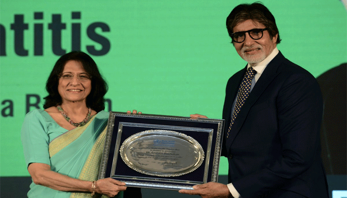 WHO ने अमिताभ बच्चन को बनाया हेपेटाइटिस जागरूकता कार्यक्रम का सद्भावना दूत