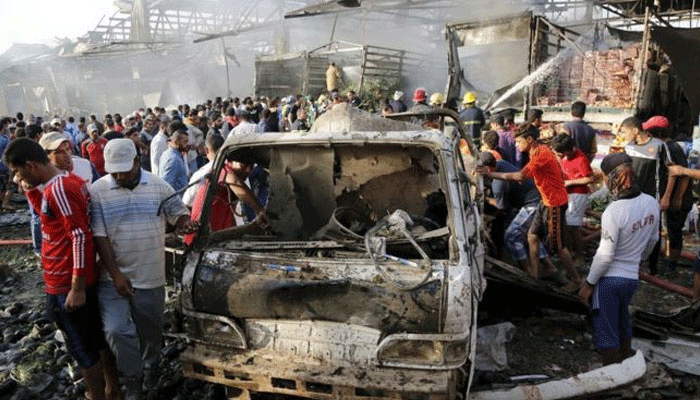 बग़दाद में हुआ आत्मघाती हमला, 13 लोगों की मौत जबकि 40 से ज्यादा घायल