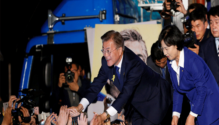 मून जे-इन बने दक्षिण कोरिया के नए राष्ट्रपति, 41.08 प्रतिशत वोट मिले