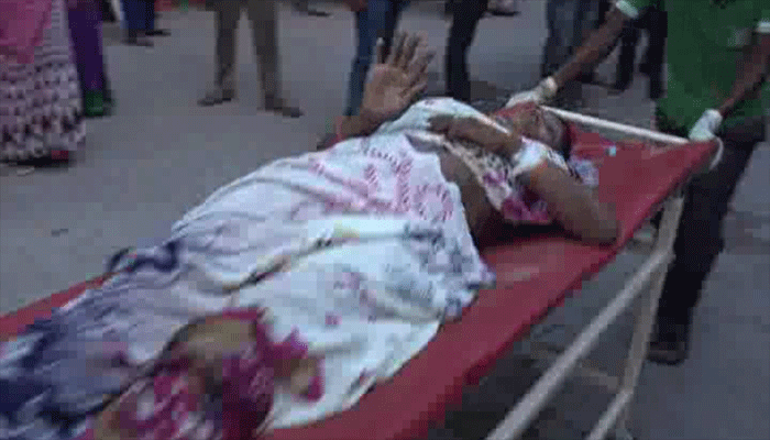 allahabad pick up road accident