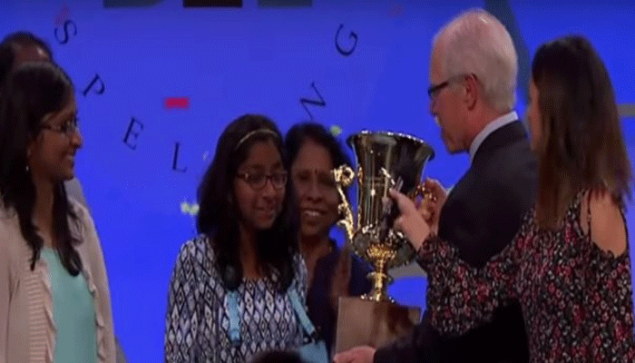 भारतीय मूल की 12 साल की अनन्या ने जीती विनय नेशनल स्पेलिंग बी 2017 प्रतियोगिता