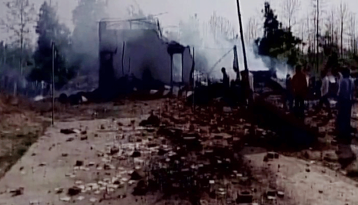 मध्य प्रदेश: बालाघाट में पटाखा फैक्टरी में विस्फोट, 18 लोगों की मौत, 10 घायल