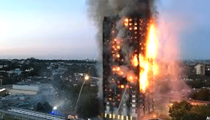 लंदन अग्निकांड : ग्रेनफेल टॉवर में मृतकों की संख्या हुई 17, कई का पता नहीं
