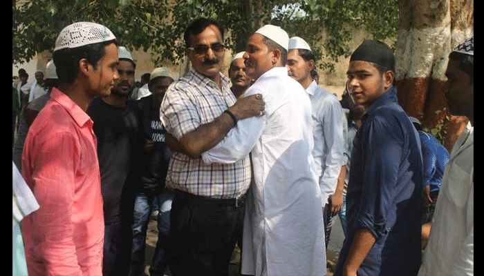 mathura jail eid ul fitr celebration