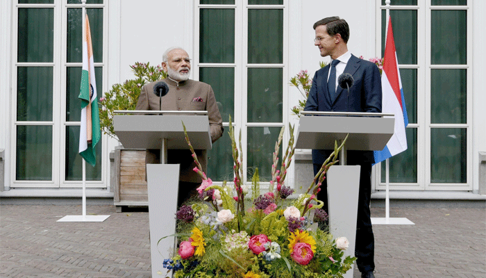 PM मोदी ने कहा- वैश्विक मुद्दों पर भारत और नीदरलैंड की सोच एक समान