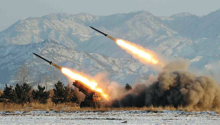 उ. कोरिया ने सतह से जहाज पर मार करने वाली मिसाइलों का परीक्षण किया
