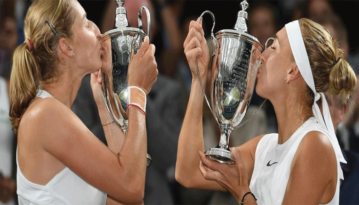 Wimbledon 2017:  वेस्नीना-माकारोवा ने जीता महिला युगल खिताब