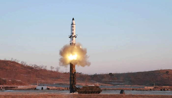 उत्तर कोरिया के बैलिस्टिक मिसाइल परीक्षण की अमेरिका ने की पुष्टि