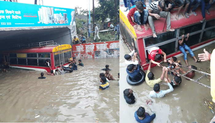 नवाबी नगरी का सूरत-ए-हाल, पहली बारिश में ही खुली स्मार्ट बनने वाली सिटी की पोल