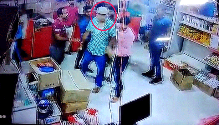 गोरखपुर के सुपर मार्केट में दिनदहाड़े फायरिंग, CCTV में कैद करतूत