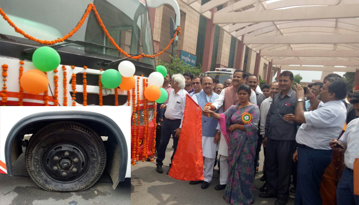 वाह! स्वास्थ्य मंत्री ने पंचर ब्लड कलेक्शन वैन का ही कर दिया शुभारंभ