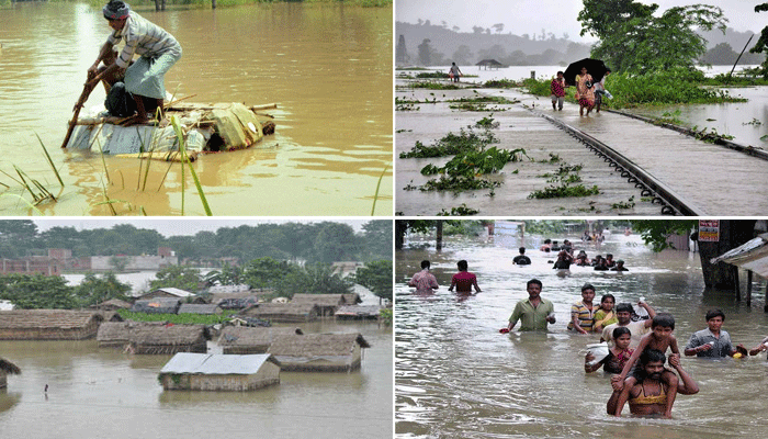 बिहार में बाढ़ का कहर: अब तक 202 की मौत, 1.21 करोड़ आबादी प्रभावित