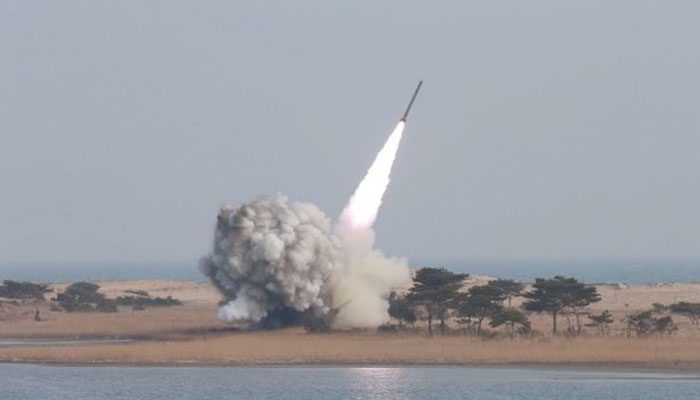 उत्तर कोरिया ने फिर दागी मिसाइल, जापान ने किया पुरजोर विरोध