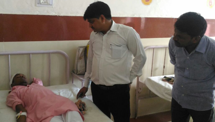 स्वतंत्रता दिवस पर मदरसे में 14 बच्चे हुए बीमार, अस्पताल में भर्ती