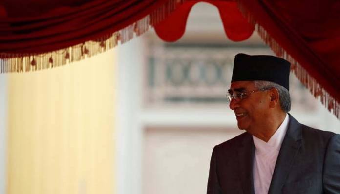 नेपाल के प्रधानमंत्री देउबा का राष्ट्रपति भवन में हुआ भव्य स्वागत