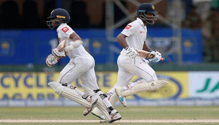 कोलंबो टेस्ट के तीसरे दिन करुणारत्ने-मेंडिस ने श्रीलंका को संभाला