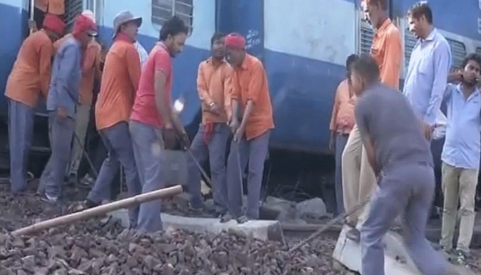 उत्कल एक्सप्रेस हादसा: पटरी की मरम्मत का काम शुरू, ये ट्रेनें हुई डायवर्ट