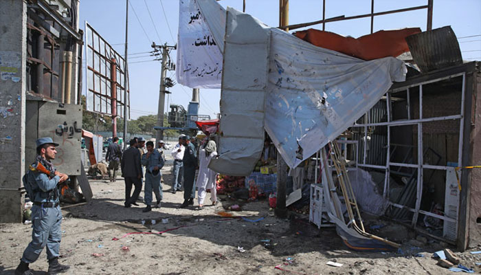अफगानिस्तान में बम विस्फोट, 4 की मौत जबकि 14 लोग घायल