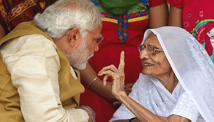 PM मोदी ने जन्मदिन पर मां से लिया आशीर्वाद, ये है मिनट-टू-मिनट प्रोग्राम