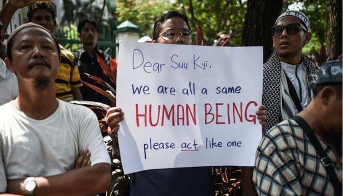 Rohingya crisis: भारत ने सामान्य स्थिति बहाल करने पर दिया जोर