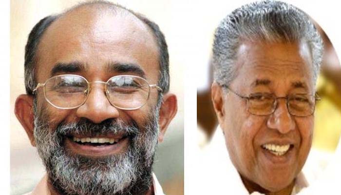 केरल : CM विजयन ने अल्फोंस को मंत्रिमंडल में शामिल किए जाने का स्वागत किया