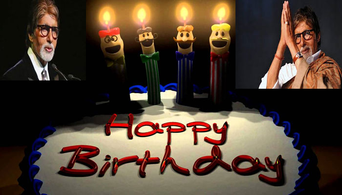 HAPPY BIRTHDAY BIG B: प्रशंसक केक काट कर मना रहे अमिताभ का जन्मदिन