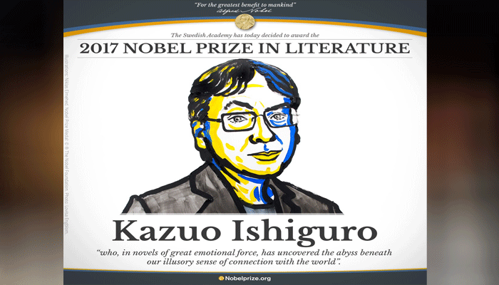 Kazuo Ishiguro को मिलेगा साहित्य क्षेत्र का Nobel Prize 2017