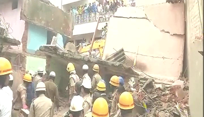 बेंगलुरु में सिलेंडर धमाके से इमारत ढही, 6 लोगों की मौत
