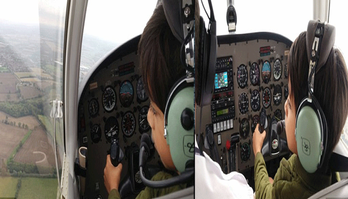 OMG: मिलिए 7 साल के इस बच्चे से जो करता है हवा में बातें, उड़ाता आसमान में प्लेन