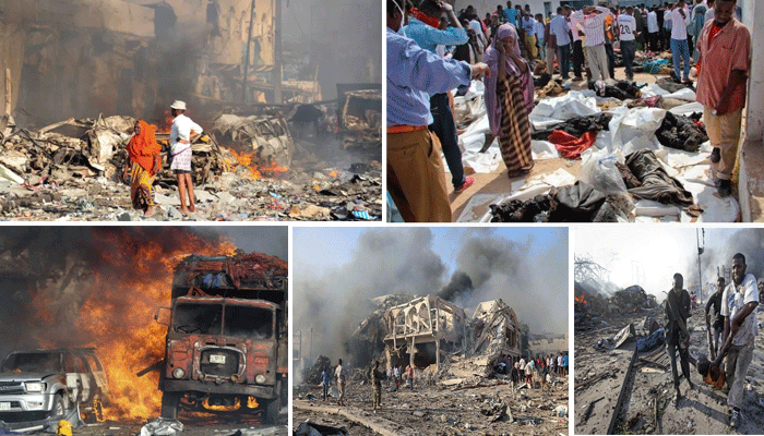 सोमालिया में सबसे बड़ा आतंकी हमला, 231 की मौत, 275 घायल