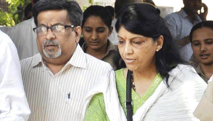 आरुषि हत्याकांड : डासना जेल से करीब चार साल बाद रिहा राजेश-नूपुर तलवार
