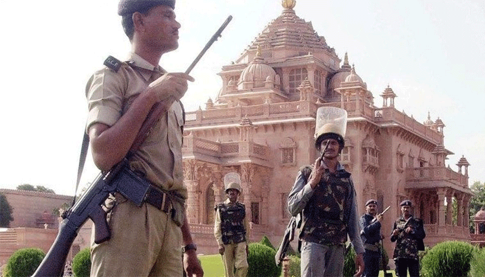 गुजरात अक्षरधाम मंदिर हमले का आरोपी अजमेरी अब्दुल राशिद गिरफ्तार