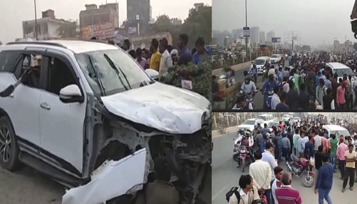 ग्रेटर नोएडाः कार पर अंधाधुंध फायरिंग, BJP नेता शिव कुमार सहित 2 की मौत