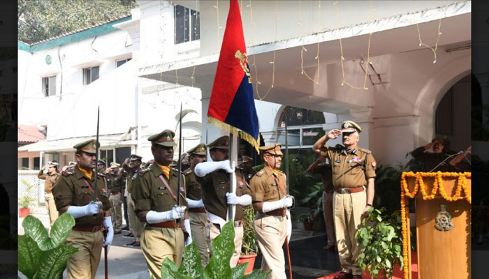 PHOTOS:  डीजीपी मुख्यालय में ऐसे मनाया गया पुलिस झंडा दिवस