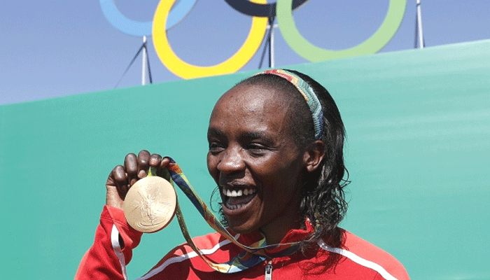 डोपिंग का डंक: केन्या की ओलम्पिक विजेता सुमगोंग पर लगा 4 साल का प्रतिबंध