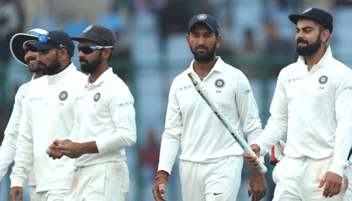 IND-SL: दिल्ली टेस्ट ड्रॉ, टीम इंडिया ने 1-0 से सीरीज पर किया कब्ज़ा