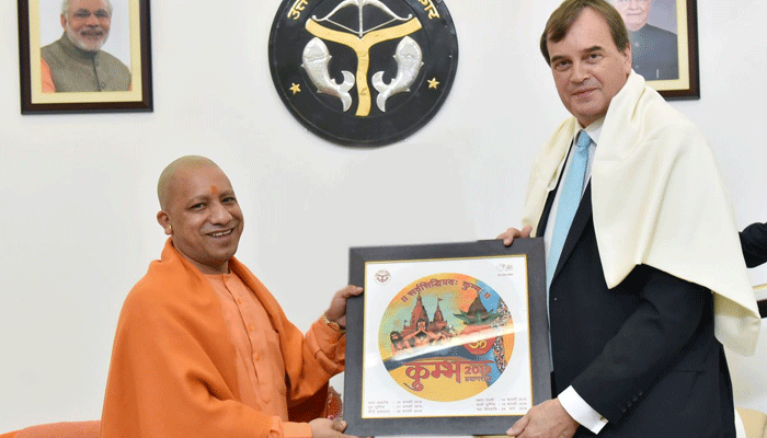 CM योगी से मिले ब्रिटिश उच्चायुक्त, व्यापार के लिए सरकारी पहल की सराहना