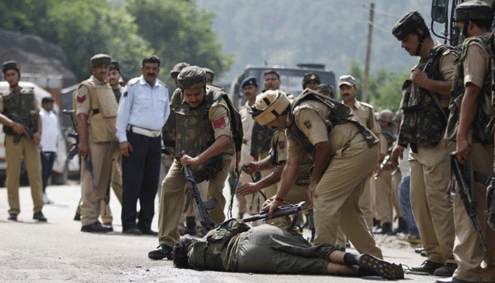 जम्मू-कश्मीर: मुठभेड़ में घायल पाकिस्तानी आतंकवादी की मौत