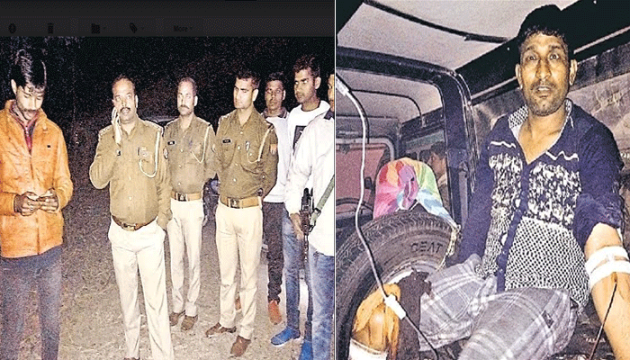 मेरठ: मुठभेड़ में 25 हजार का इनामी बदमाश घायल, पुलिस ने पैर में मारी गोली