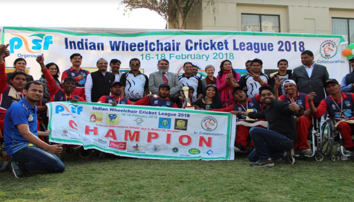इंडियन व्हीलचेयर क्रिकेट लीग -2018: यूपी स्ट्राइकर रहा विजयी